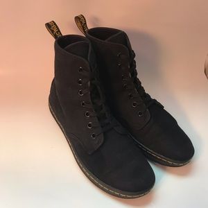 Canvas Dr Marten Boots